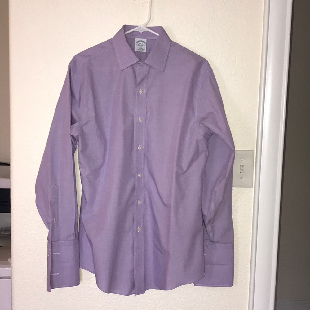 Slim Fit Non-Iron Brooks Brothers Dress Shirt